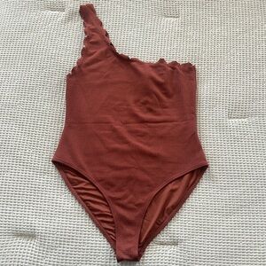 Topshop Brown one piece bathing suit size 10 US